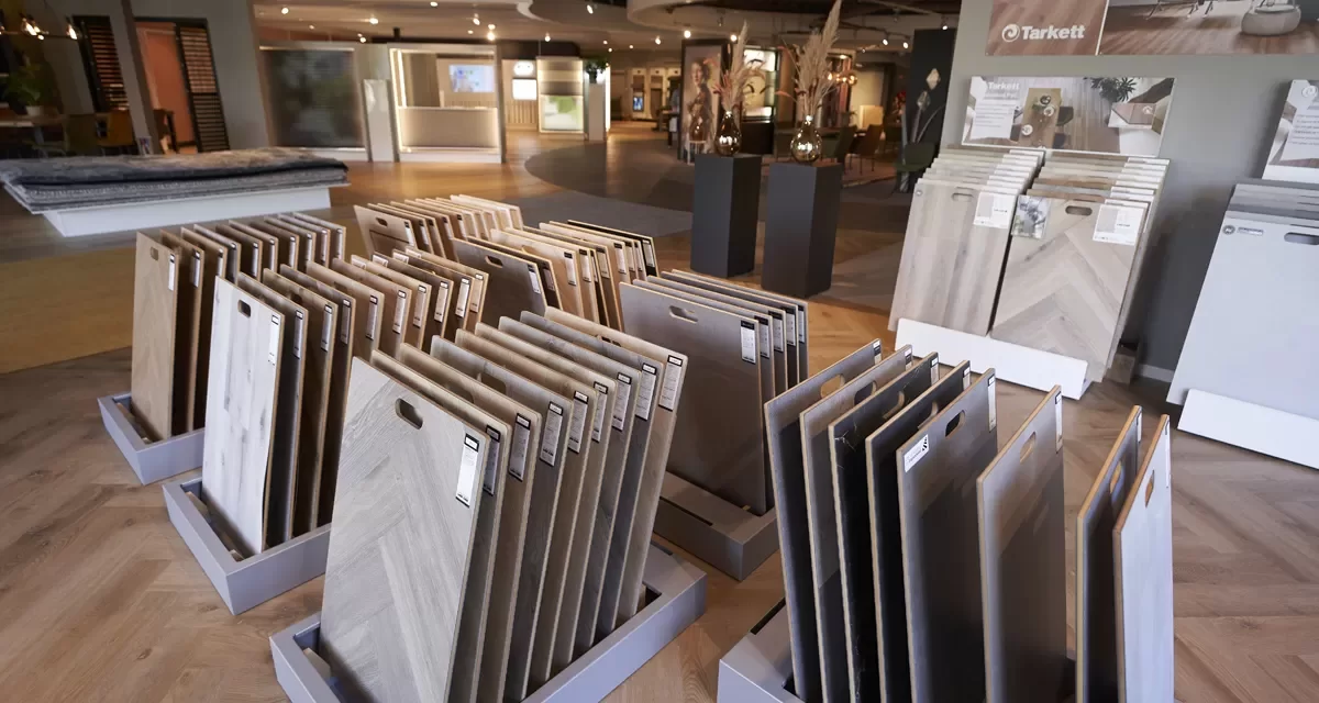 Breed assortiment pvc vloeren