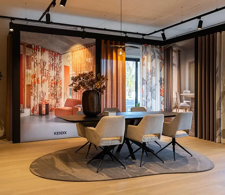 Uitgebreide vitrage collectie Uitgebreide vitrage collectie